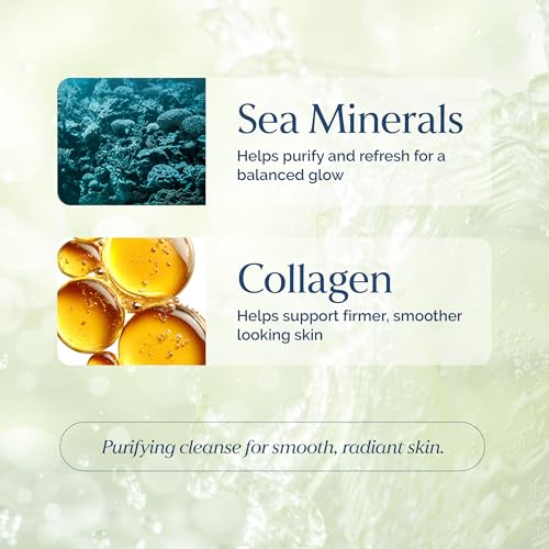 Amino Gel Facial Cleanser with Sea Minerals & Collagen – - Product Imagery