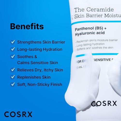 COSRX 7X Ceramide Moisturizer for Face, Barrier Repair Face - Product Imagery