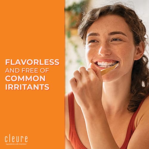 Cleure Fluoride Free Toothpaste, SLS & Mint Free (4oz Tube, 1 Pk) - Product Imagery
