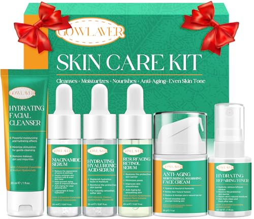 Lifting & Firming Anti-Aging Skin Care Set Kit for Women - Product Imagery