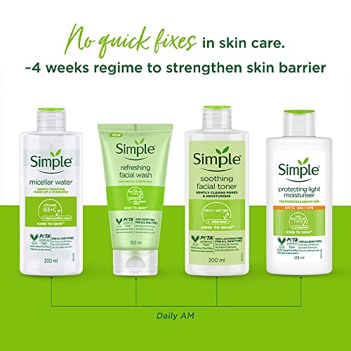 Simple Kind To Skin Micellar Cleansing Water 200Ml - Product Imagery