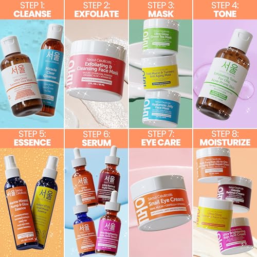 SeoulCeuticals Korean Skin Care Essence Toner Face Mist Spray K - Product Imagery