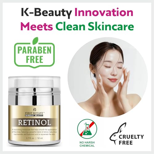 First Botany Korean Retinol Moisturizer Face Cream - Hydrating - Product Imagery