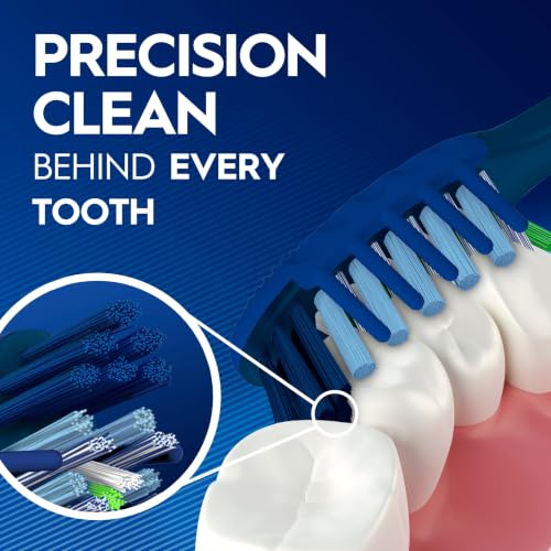 Oral-B Pro Clean Cross Action Toothbrushes, Deep Plaque Removal, - Product Imagery