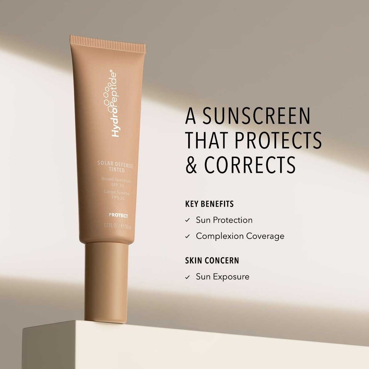 HydroPeptide Solar Defense Tinted Moisturizer with Sunscreen - HydroPeptide Official Imagery - 3