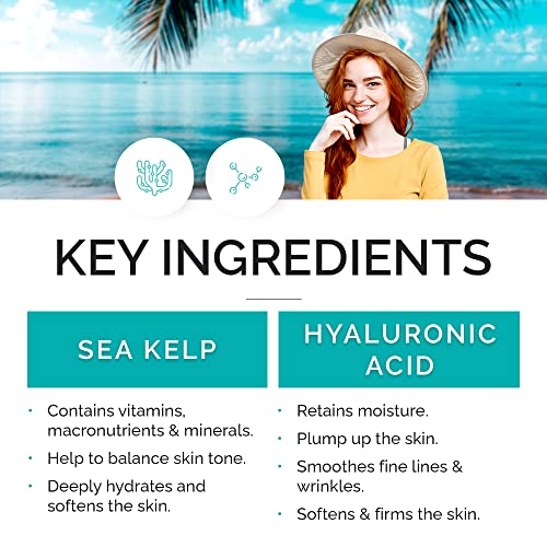 VITAMINS AND SEA BEAUTY Bouncy Sleep Mask with Sea Kelp + - Product Imagery