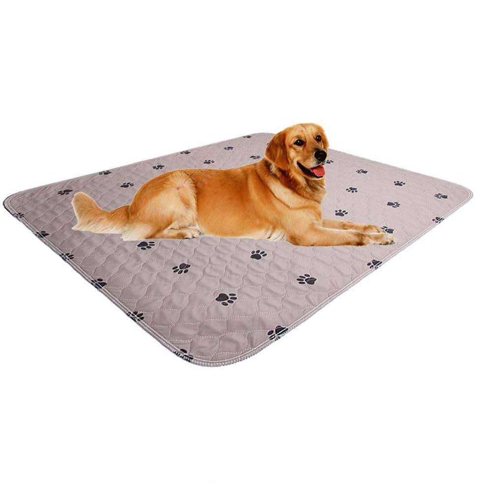 SincoPet Washable Dog Pee Pads with Puppy Grooming Gloves,Puppy Pads,Reusable Pet Training Pads,Large Dog Pee Pad,Waterp