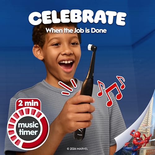 Oral-B iO Kids Limited Rechargeable Electric Powered Toothbrush, - Product Imagery