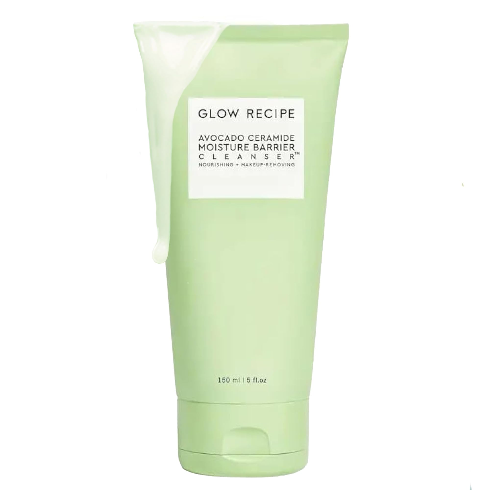 Glow Recipe Avocado Ceramide Facial Cleanser, Korean Double - Product Imagery