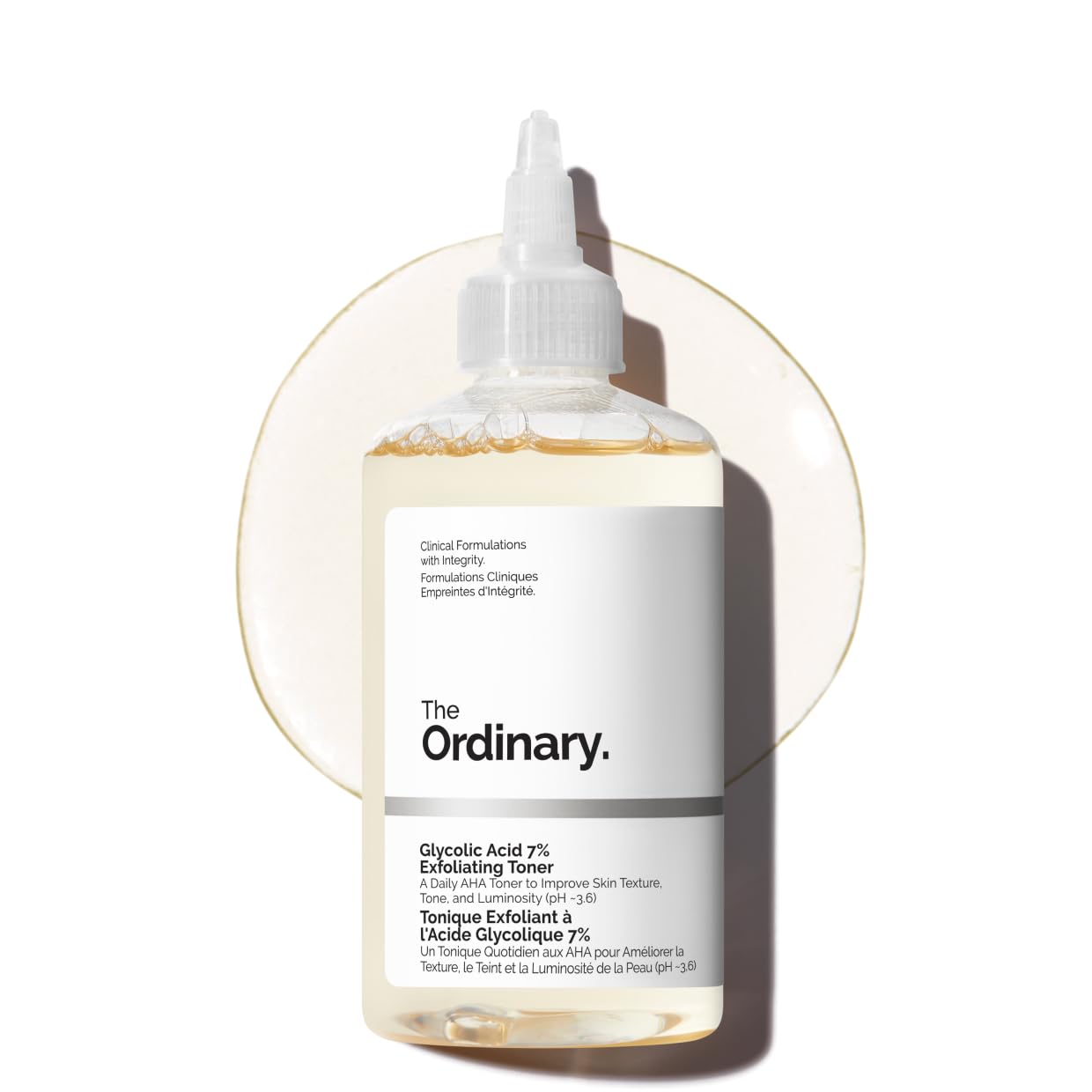 The Ordinary Glycolic Acid 7% Exfoliating Toner, Brightening and - Product Imagery