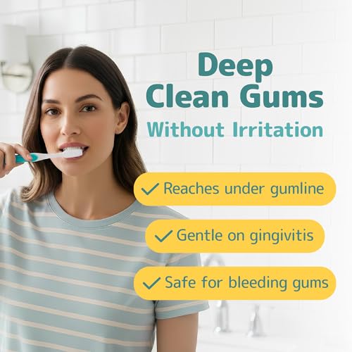 NIMBUS Extra Soft Toothbrushes (Regular Head) Periodontist - Product Imagery