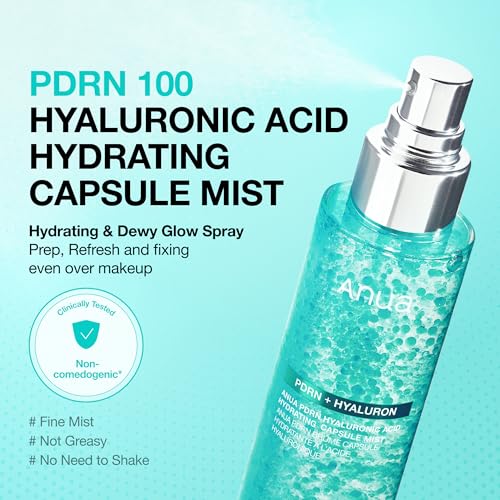Anua PDRN Collagen Glow Facial Serum Spray, 3.38 fl oz - Product Imagery