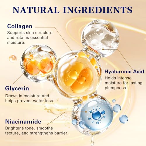 10PCS Collagen Skin Care Set,Anti Aging Facial Skincare Set for - Product Imagery