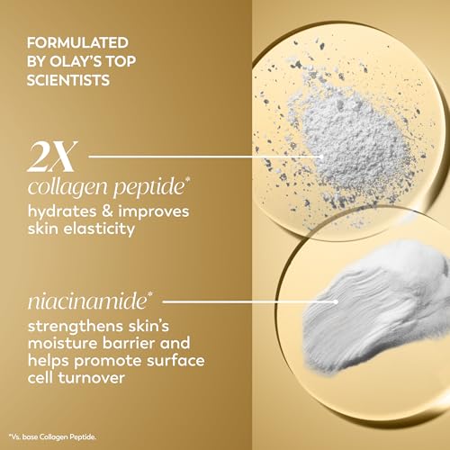 Olay Collagen Peptide Face Moisturizer, Firming Cream for Women, - Product Imagery