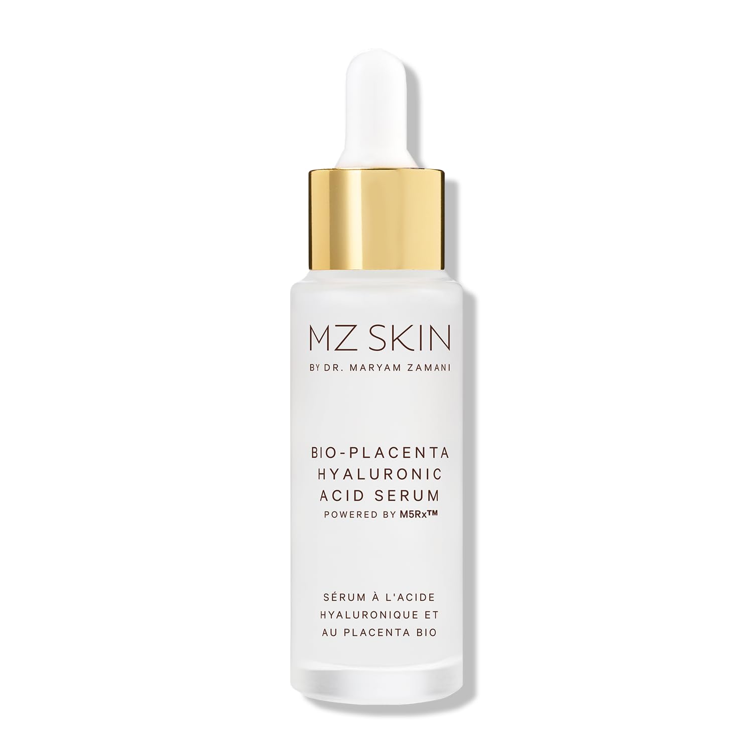 MZ SKIN Bio-Placenta Hyaluronic Acid Serum | Plumping Face Serum - Product Imagery