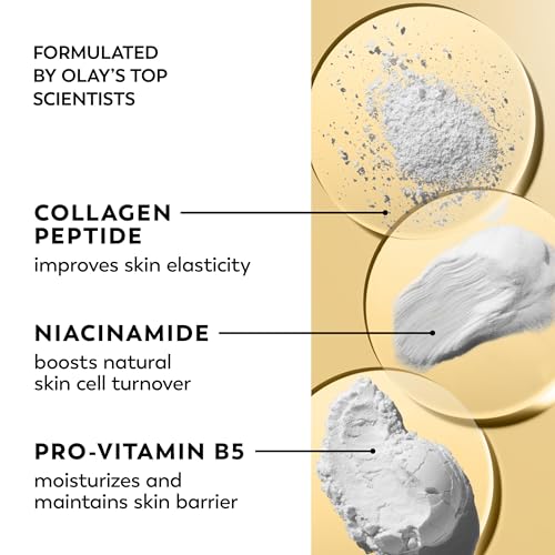 Olay Collagen Peptide Face Moisturizer, Firming Cream for Women, - Product Imagery