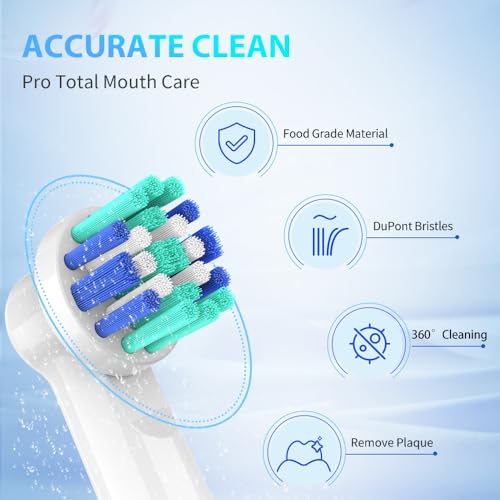 Replacement Toothbrush Heads for Oral B Braun(Individually - Product Imagery