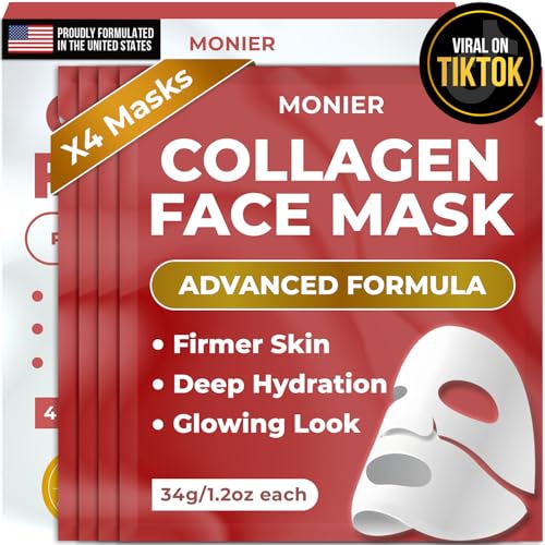 MONIER Collagen Face Mask | Bio-Collagen Real Deep Mask - Product Imagery