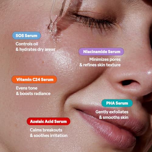 TIRTIR 5 Actives Power Serums Kit – Korean Skin Care Set with - Product Imagery