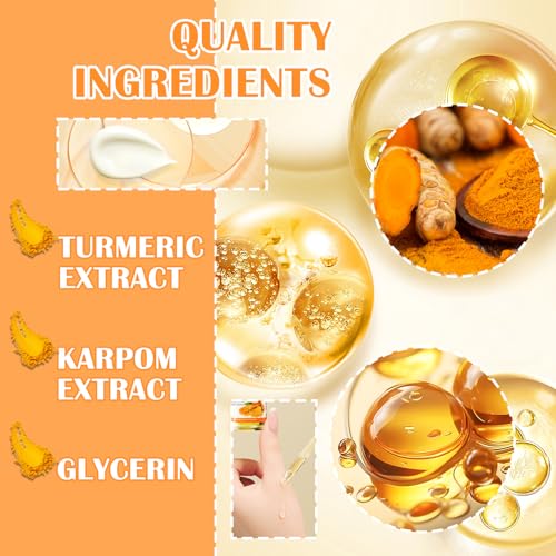 11PCS Turmeric Skincare Set, Skin Care Set with Turmeric Face - Product Imagery