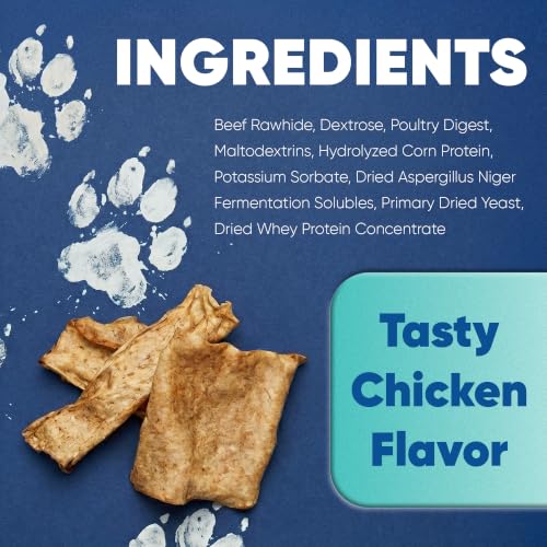 Virbac C.E.T. Enzymatic Oral Hygiene Chews for Dogs, Tartar - Product Imagery