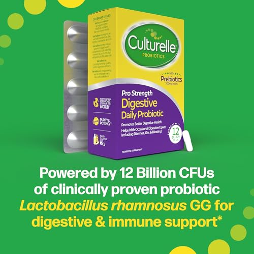 Culturelle Pro Strength Probiotics for Digestive Gut Health*, - Product Imagery