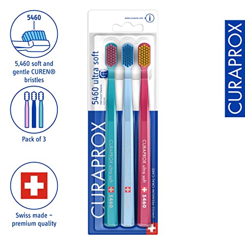 Curaprox CS 5460 Ultra-Soft Toothbrush, - Product Imagery