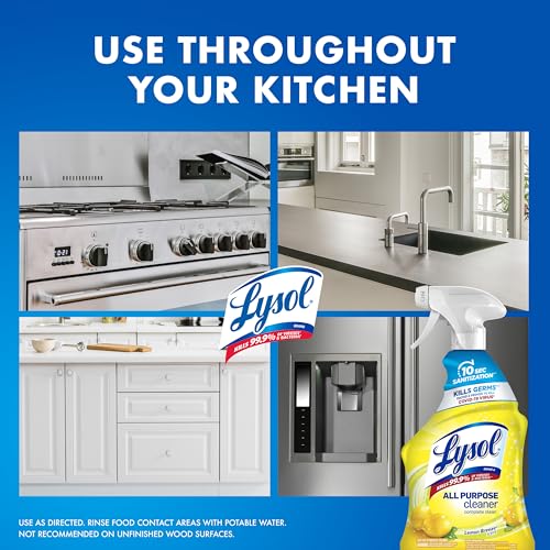 Lysol All Purpose Cleaner Spray, Multi-Purpose Disinfecting - Product Imagery