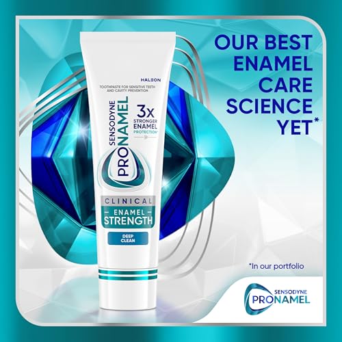 Sensodyne Pronamel Clinical Enamel Strength Toothpaste, Deep - Product Imagery
