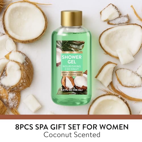 Spa Luxetique Gifts for Women 8pcs Bath and Body Works Gift Set - Product Imagery