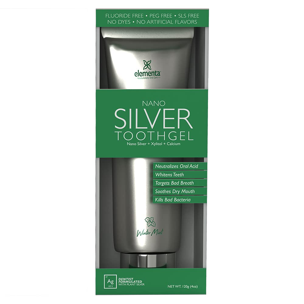 Elementa Silver - Wintermint Tooth Gel (2 Pack) - Wintermint – product photo (Toothpaste)