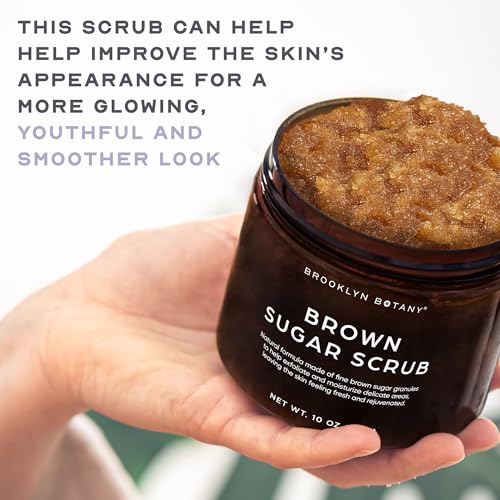 Brooklyn Botany Brown Sugar Body Scrub - Moisturizing and - Product Imagery