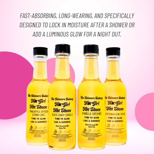 The Skincare Bakery Viral Hot Girl Hot Sauce Body Oil - Princess - Product Imagery
