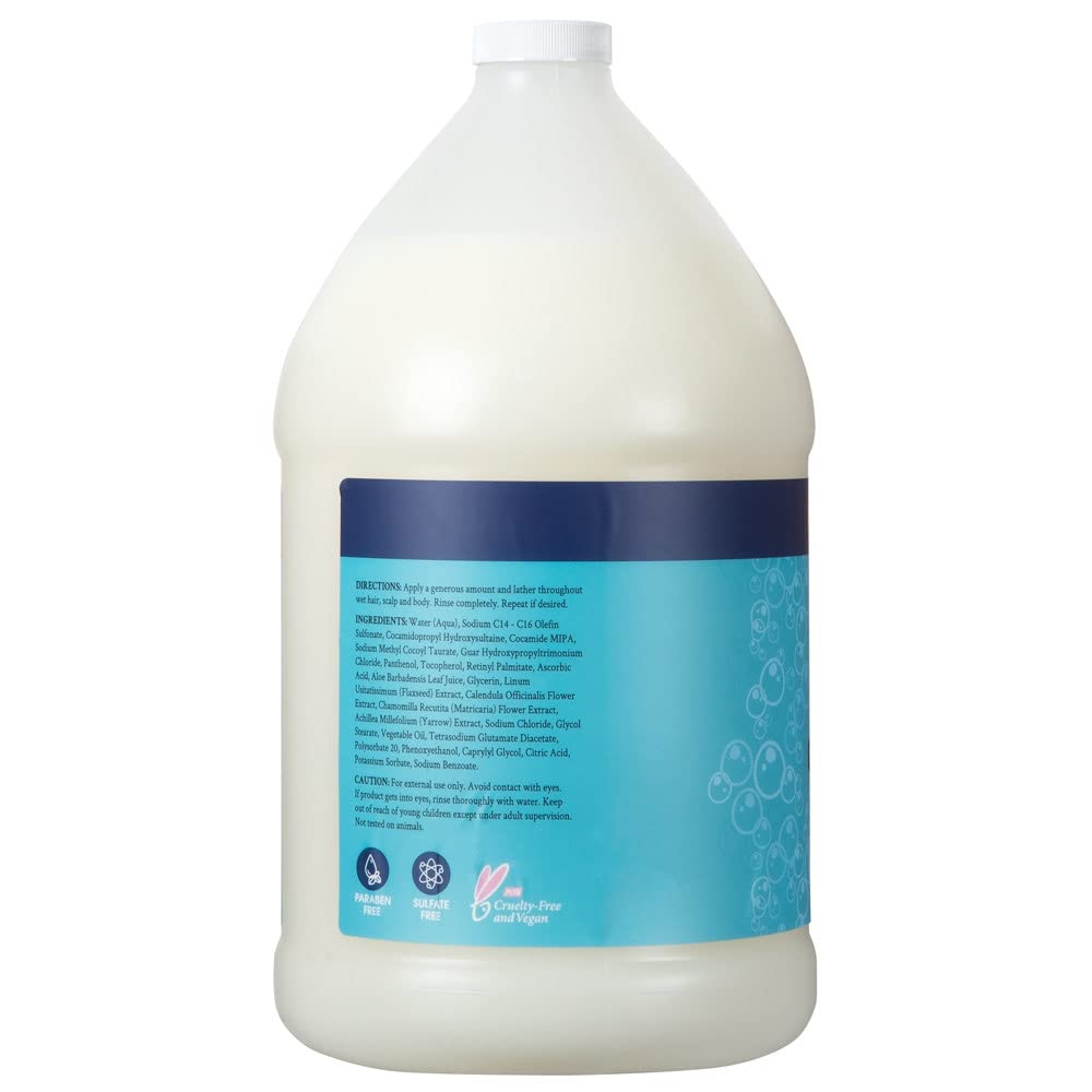 Ginger Lily Farms 1 gal Kid's 3-In-1 Shampoo, Fragrance-Free