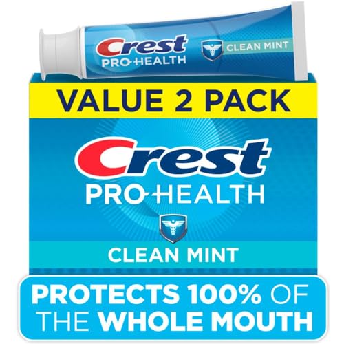 Crest Pro-Health Clean Mint Toothpaste (4.3oz) Twin Pack - Product Imagery