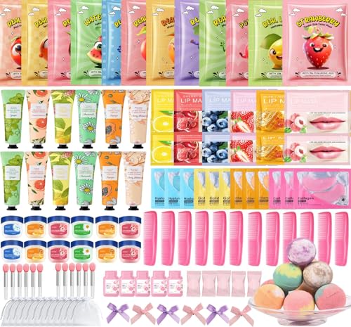 144 PCS Spa Party Supplies for Women, Spa Party Favors Include - Product Imagery