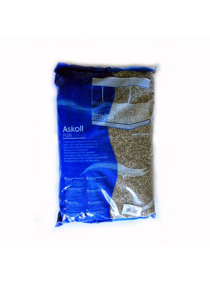 Askoll Aquarium Sand Premium, Washed and Ready to use (Beige) – full view