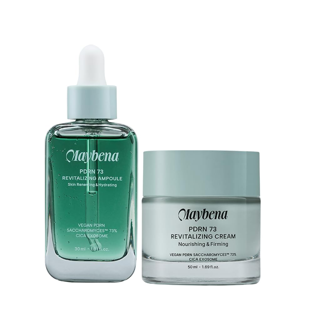 Maybena PDRN Revitalizing skincare Duo - Ampoule 30ml + Cream 50ml – product photo (Facial Kits)