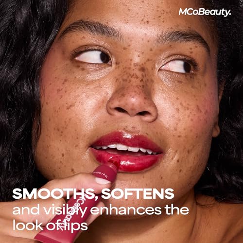 MCoBeauty Peptide Lip Treatment - Latte Plumping Lip Gloss Balm - Product Imagery