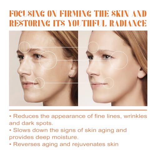 Facial Vitamin C Serum, 30ml, Firming & Lifting, Fades Dark - Product Imagery