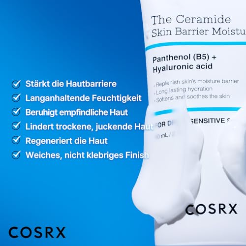 COSRX 7X Ceramide Moisturizer for Face 1.35 oz, Barrier Repair - Product Imagery