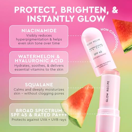 Glow Recipe Skincare Essentials Travel Duo - Watermelon Glow SPF - Product Imagery