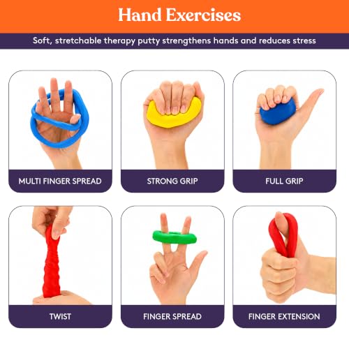 Special Supplies Therapy Putty for Kids and Adults - Resistive - Product Imagery