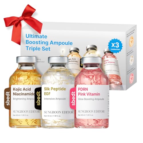 SUNGBOON EDITOR Glow Intensive Hometox Trio, Radiance & Glow - Product Imagery