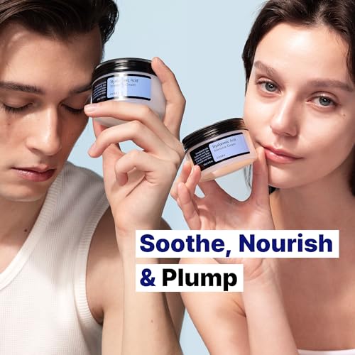 COSRX Hyaluronic Acid Cream, Daily Moisturizer for Sensitive - Product Imagery