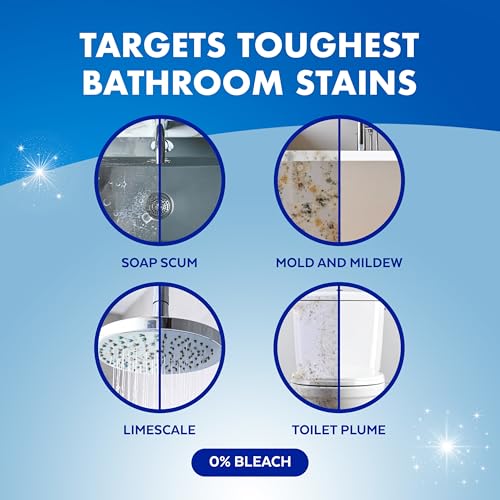 Lysol Power Foaming Bathroom Cleaner, Multipurpose Cleaner For - Product Imagery