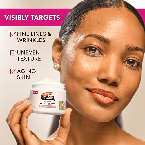 Palmer's Skin Therapy Face Cream, Retinol-10 Moisturizer (2.7 Oz) - Product Imagery