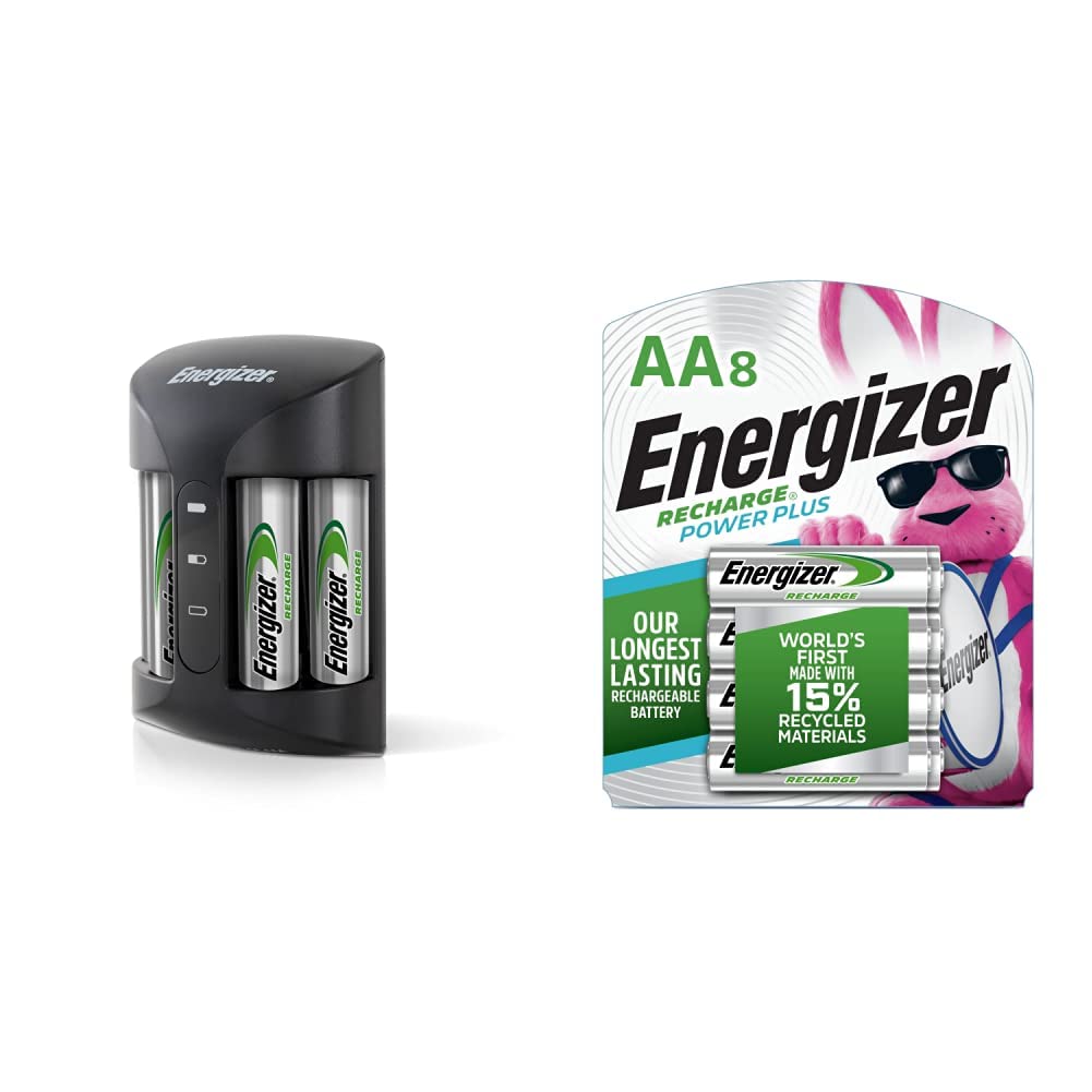 Energizer Rechargeable AA Batteries Recharge Power Plus - Energizer Official Imagery - 2