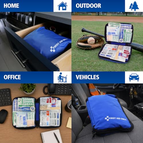 First Aid Only 298 Piece All-Purpose Emergency First Aid Kit for - Product Imagery
