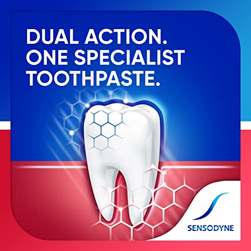 Sensodyne Sensitivity & Gum Whitening Toothpaste, 2.3 Ounces - Product Imagery